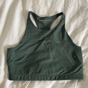 Outdoor Voices Tech Sweat Crop Bra